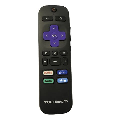 New Original Tcl Roku Rc Al5 Tv Remote Control With Netflix Hulu Disney