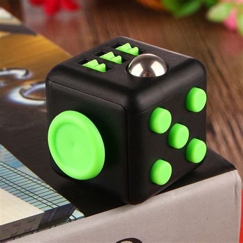 New Relieve Stress Fidget Cube 6 Sides For Fidgeter Fidget Dice Anti