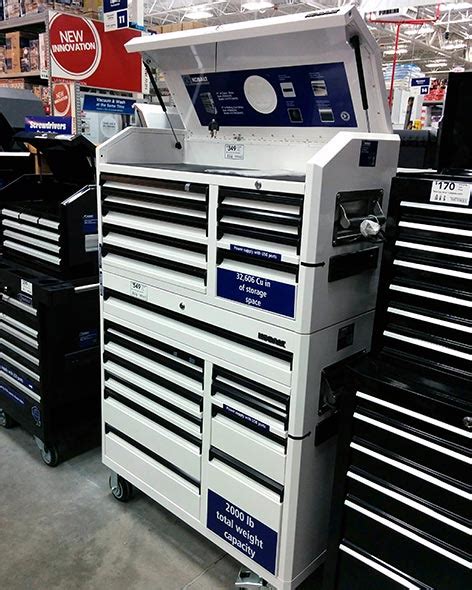 New White Kobalt 41 Tool Chest Combo