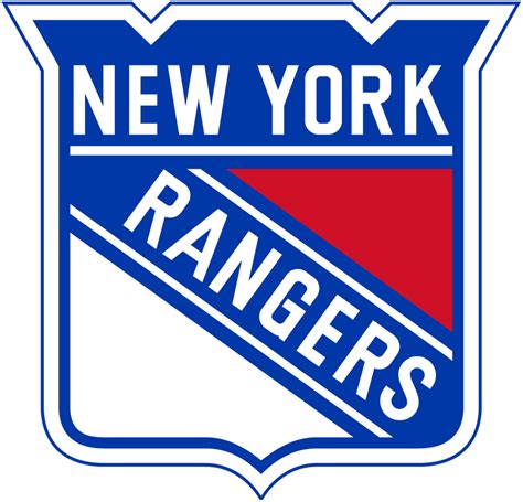 New York Rangers Logo Primary Logo National Hockey League Nhl