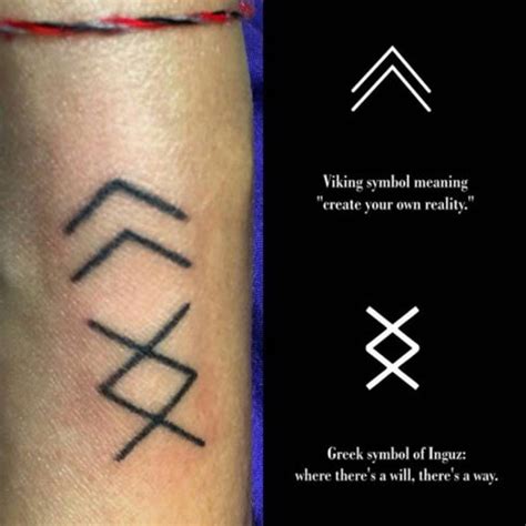 Nigelstroobandt Viking Symbol Tattoodo Sharpie Tattoos Inspiration Tattoos Mini Tattoos