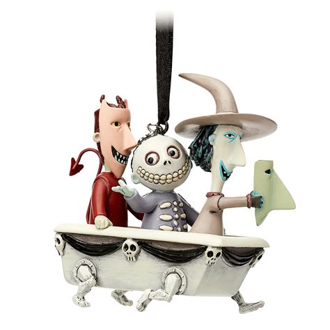 Nightmare Before Christmas Ornament Set Lock Shock And Barrel Etsy