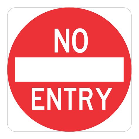 No Entry Sign Images