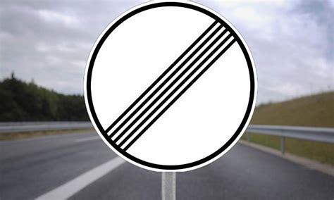 No Speed Limit Sign Autobahn