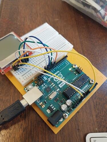 Nokia 5110 Lcd Display Not Displaying Anything Displays Arduino Forum