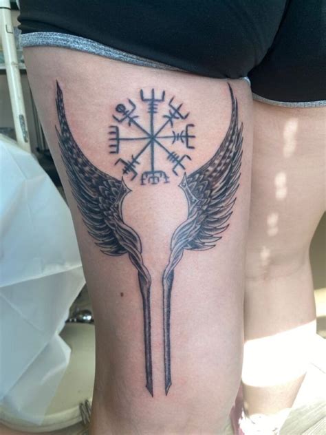 Norse Valkyrie Symbol Mythology Tattoos Norse Tattoo Valkyrie Tattoo