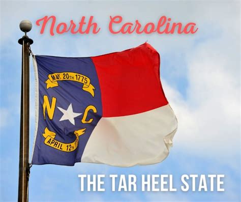 North Carolina Nickname The Tar Heel State 50States