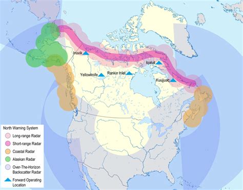 North Warning System Map