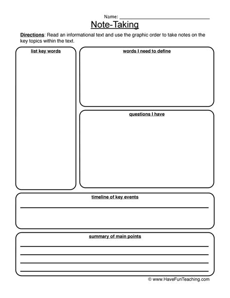 5 Ways to Take Notes for an Informational Essay