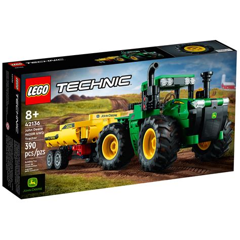 Nov Lego Technic 2022 42136 John Deere 9620R 4Wd Traktor Hoth Bricks