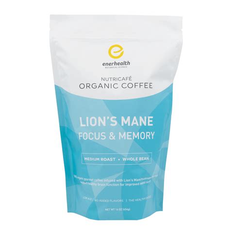 Nutricaf Organic Lion S Mane Coffee 16 Oz Enerhealth Botanicals