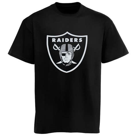 Oakland Raiders Youth Team Logo T Shirt Black Oakland Raiders T