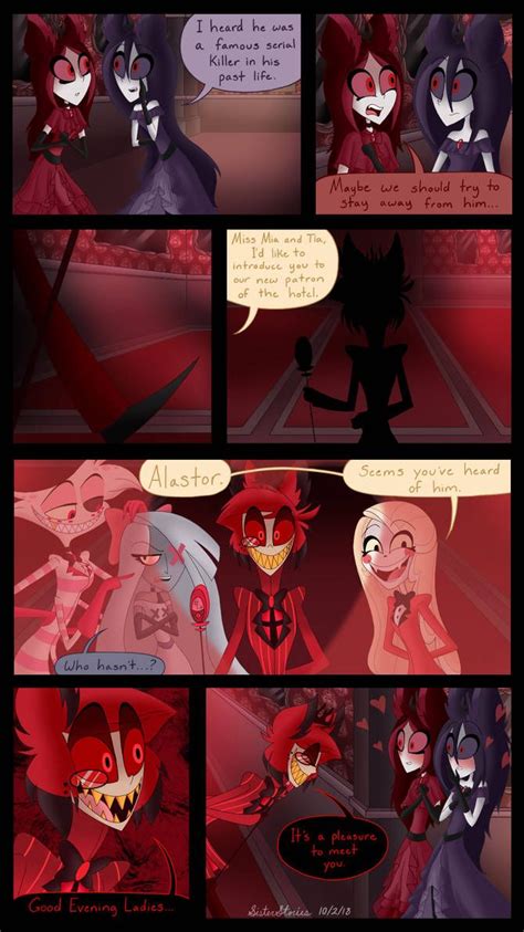 Oc Comic Arrival Pt7 By Sisterstories Hotel Art Christmas In Heaven