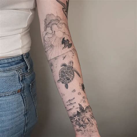 20 Ocean Tattoo Designs You'll Love