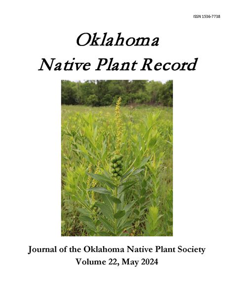 Oklahoma Native Plant Record