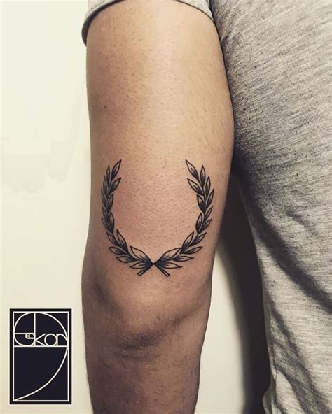 Olive Branch Tattoo Male