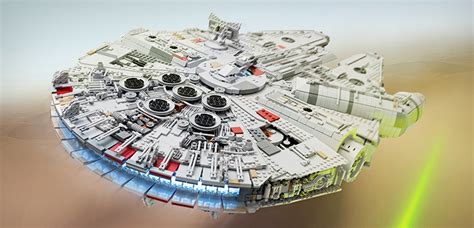 One Fan Took A Year To Build This Lego Millennium Falcon