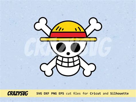 One Piece Jolly Roger Svg One Piece Svg Jolly Roger Svg Anime Svg