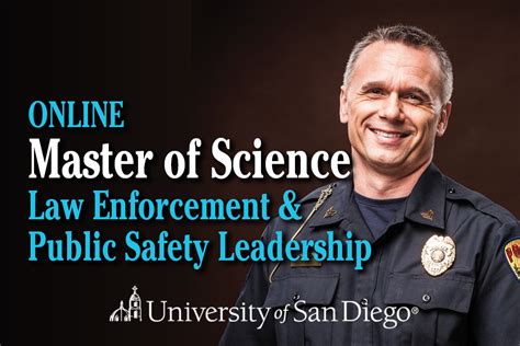 Online Master Of Science In Law Enforcement And Public Safety