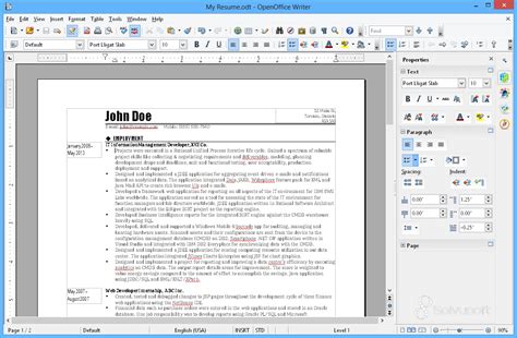 Openoffice Writer Apache Software Foundation