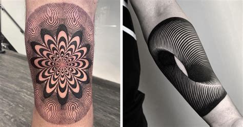 Optical Illusion Tattoo Designs That Will Blow Your Mind