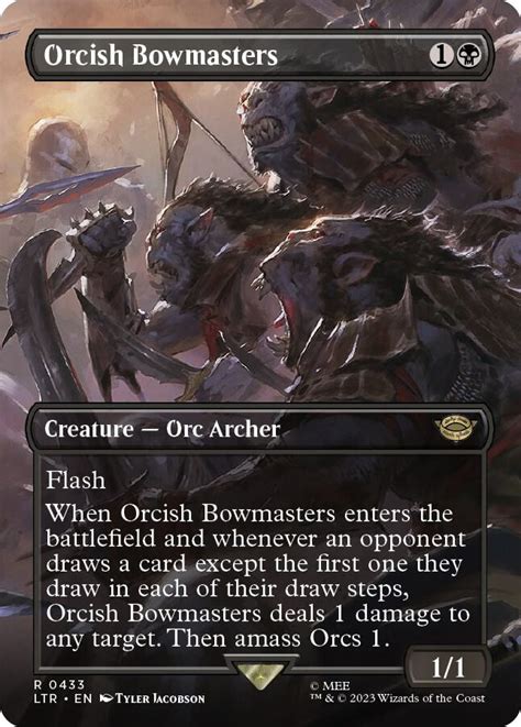 Orcish Bowmasters Borderless Universes Beyond The Lord Of The