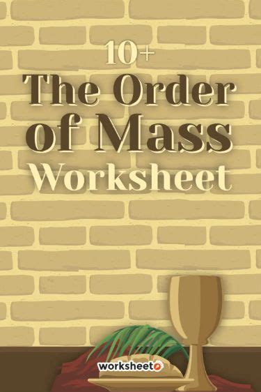 Order Of The Mass Worksheet Pro Worksheet