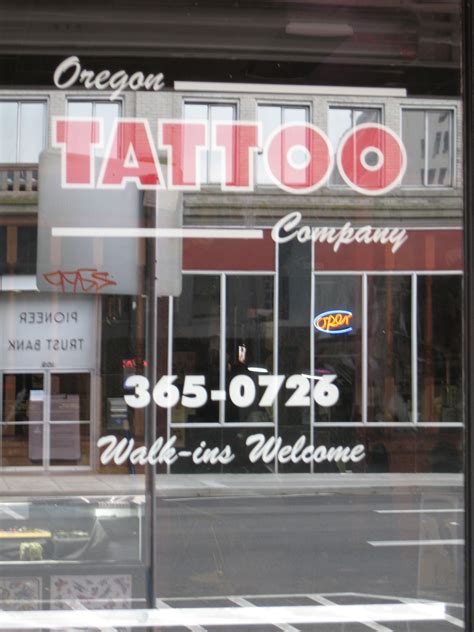 Oregon Tattoo Company Salem Oregon Tattoo Shops Parlors On