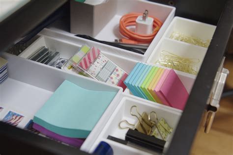 Organize Desk Drawers