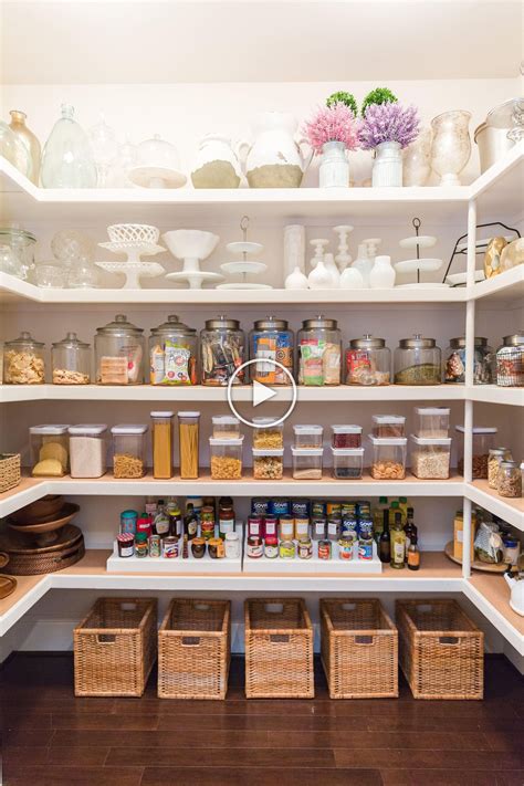 Organized Kitchen Pantry