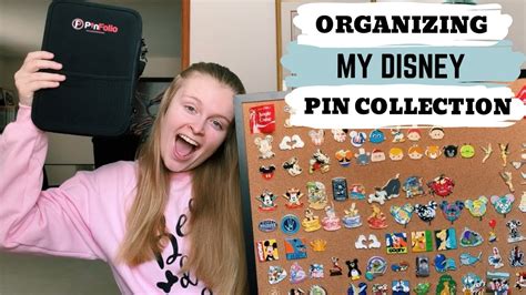 Organizing My Disney Pin Collection My Disney Pin Collection Youtube