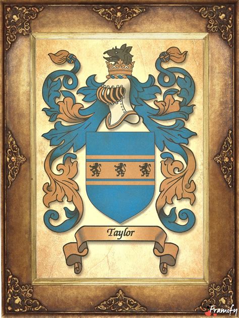 Origin Of Your Last Name Heraldic Document Herald Lab