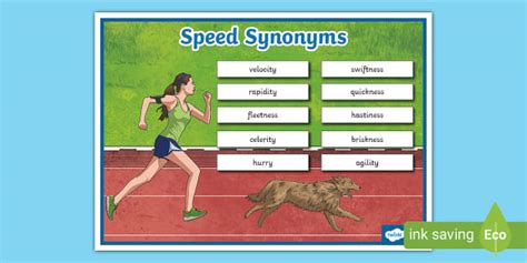 Alternate Words for Speed and Velocity