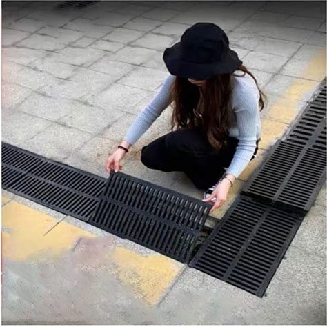 Outdoor Drain Cover Linear Drain Plastic Drain Grate Drainage Systems Drain Covers Leaf Guard