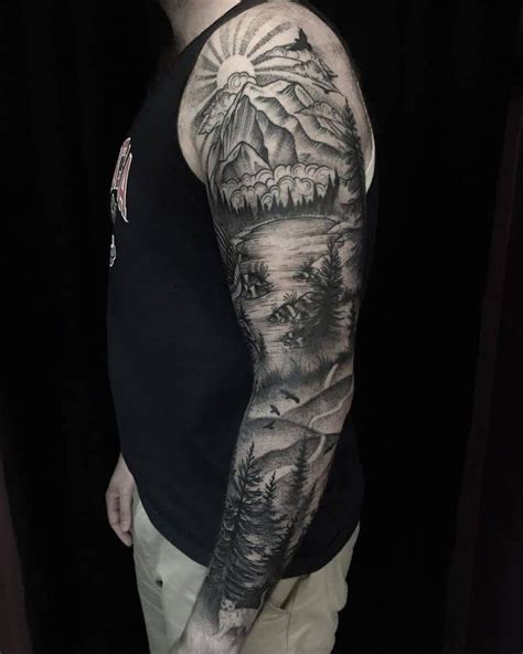 Top 10 Outdoor Sleeve Tattoo Designs for Men