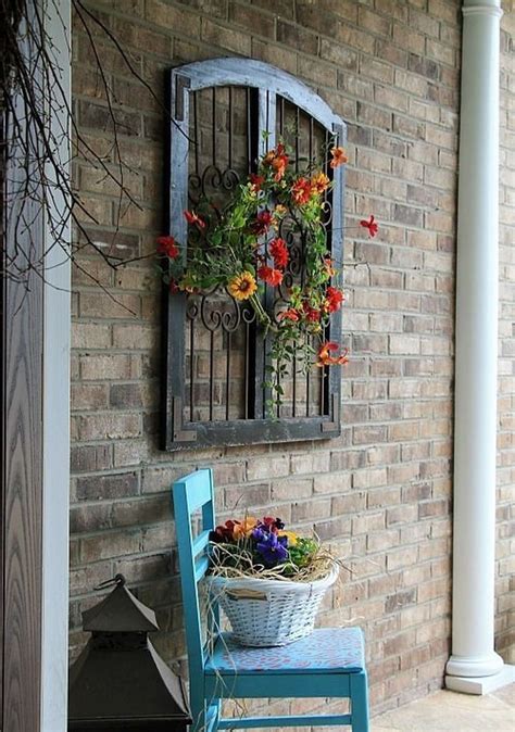 Outdoor Wall Art Google Search Summer Patio Decor Patio Outdoor Walls