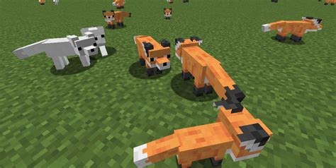 Outfox Fox Variants Minecraft Resource Packs Curseforge