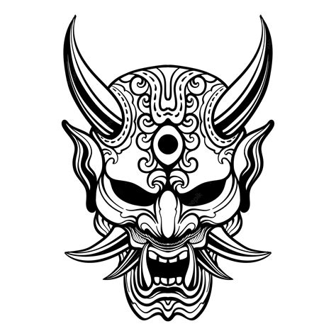 Hannya Mask Tattoo Design Ideas and Meanings