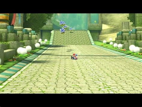 Outrunning Blue Shells In Thwomp Ruins Mario Kart 8 Deluxe Youtube