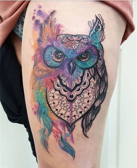 Owl Design Tattoo Inspiration Pinterest