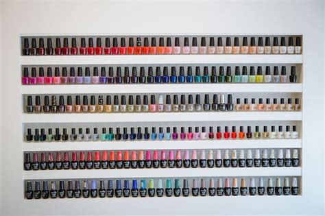 Paintbase Color Wall We Carry A Range Of Polish From Nail Salon