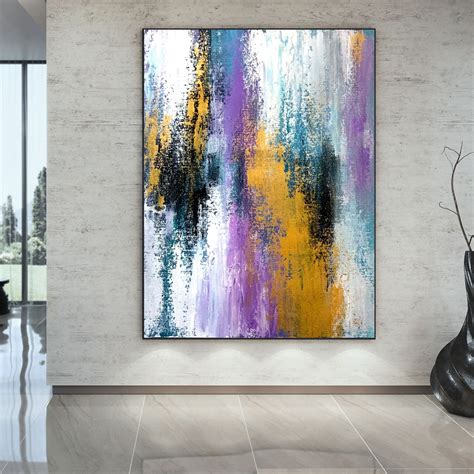 Painting On Canvas Large Abstract Art Active Art Office Decor