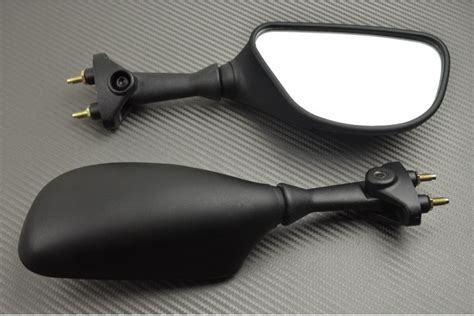 Pair Of Aftermarket Rearview Mirrors For Kawasaki Zx6r 2003 2004