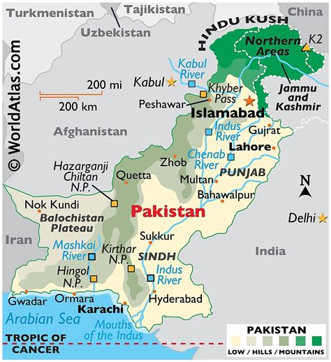 Pakistan Map