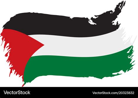 Palestine Flag Royalty Free Vector Image Vectorstock