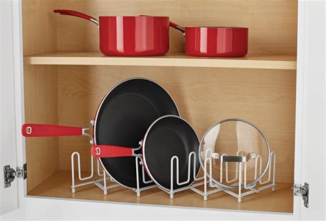 Organize Your Kitchen with a Pan and Lid Holder