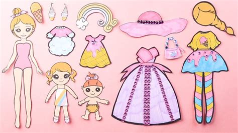 Paper Doll Drawings