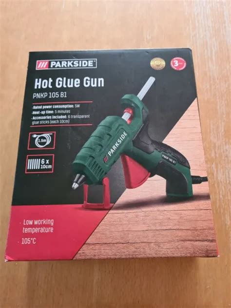 Parkside Hot Glue Gun Pnkp 105 B1 9 99 Picclick Uk