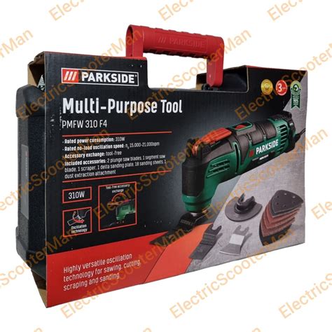 Parkside Multi Purpose Tool 310W For Sawing Cutting Scraping And