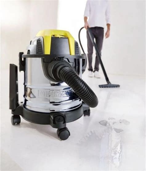 Parkside Wet Dry Vacuum Cleaner 12L 1200 W Nat En Droogzuiger